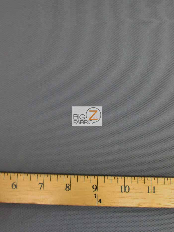 Sports Mesh Activewear Jersey Spandex Fabric / Charcoal / Sold By The Yard - Image 2