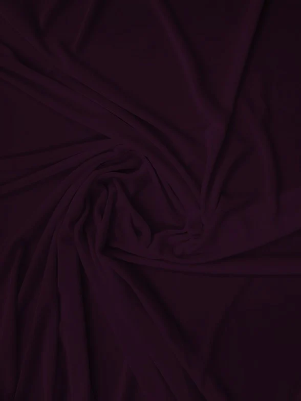 Stretch Velvet Velour Spandex 360 Grams Costume Fabric / Raisin / Sold By The Yard