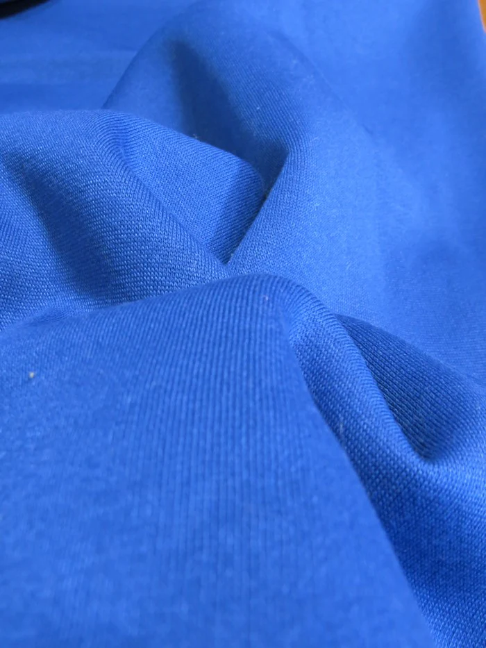 Sweatshirt & Apparel Polar Fleece Fabric / Sky Blue / Sold By The Yard - Image 3