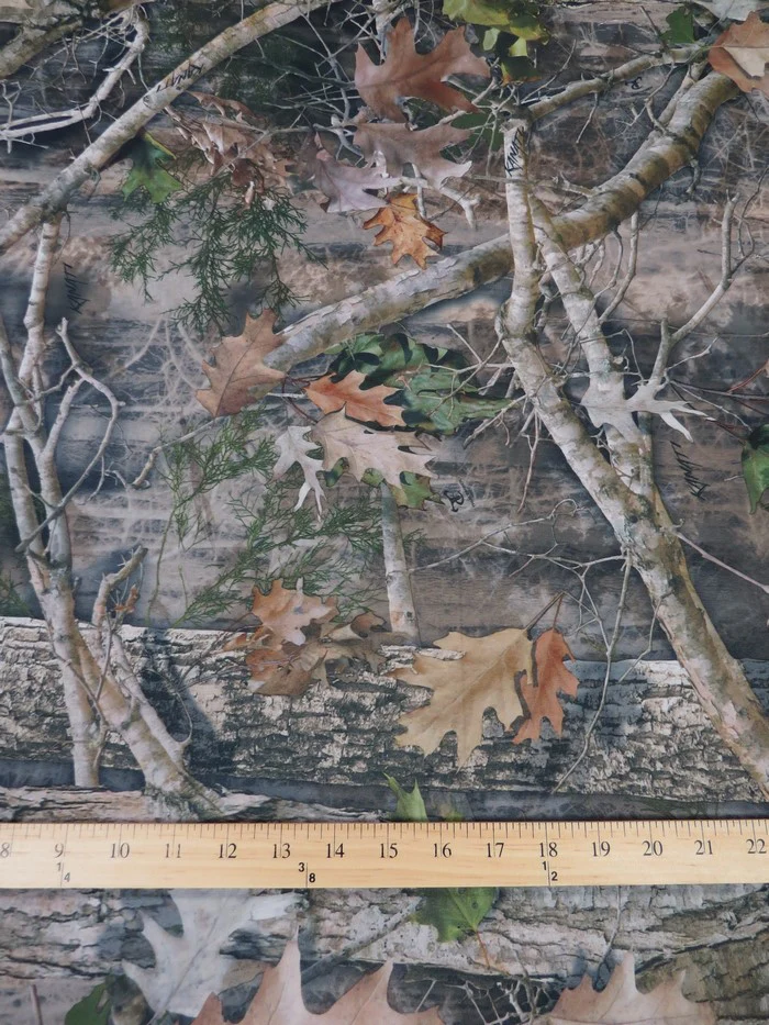 Timber Camouflage Mossy Oak Spandex Fabric Sold By The Yard - Image 2