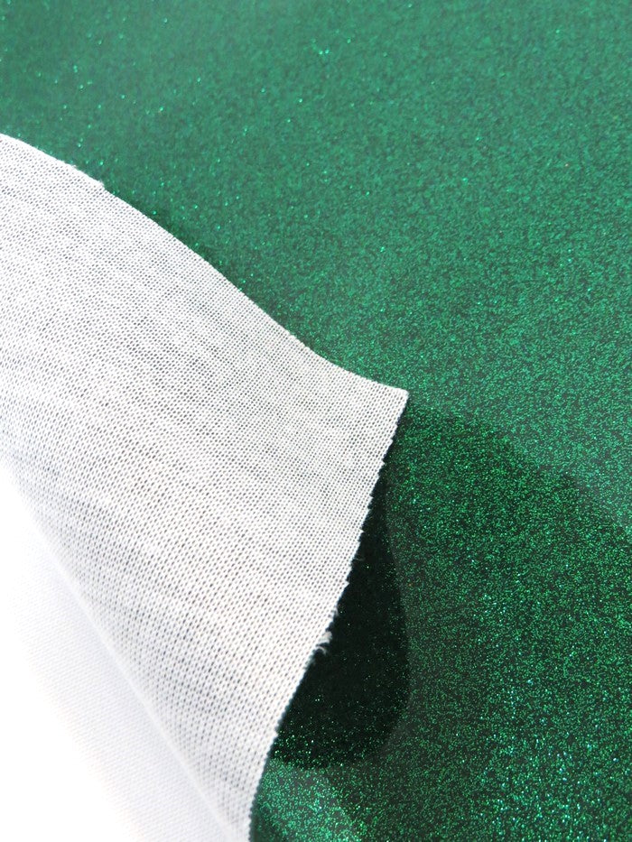 Ultra Sparkle Glitter Upholstery Vinyl Fabric / DARK GREEN / Sold by The Yard - Image 4