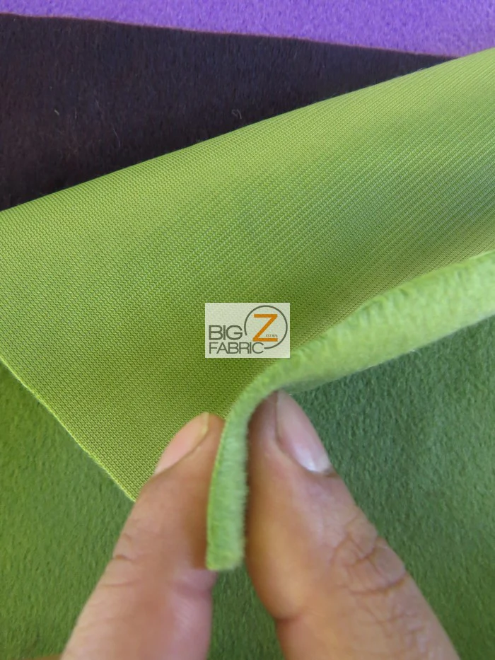 Dark Purple Velboa Solid Short Pile Fabric / Sold By The Yard - Image 3