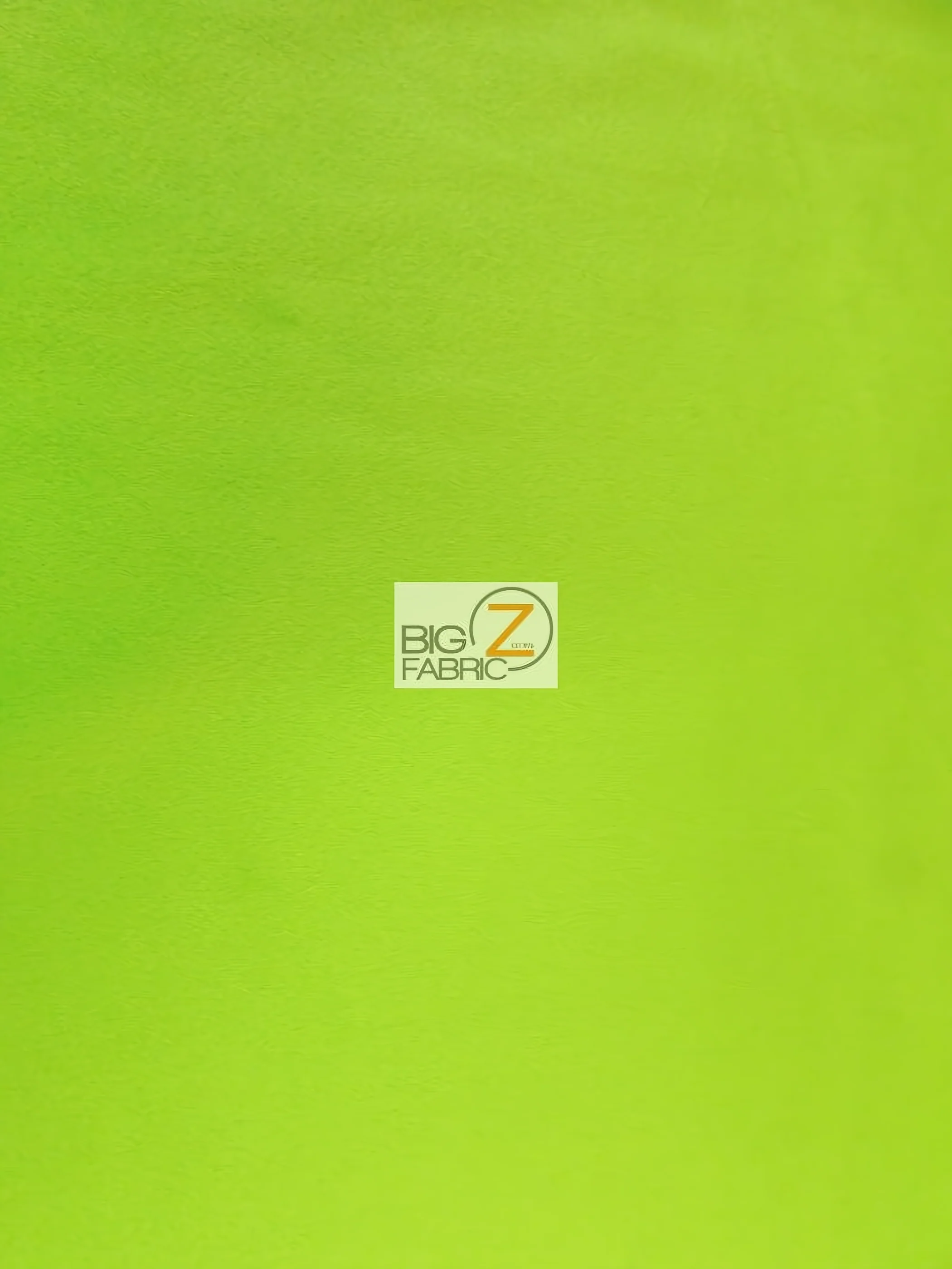 Lime Velboa Solid Short Pile Fabric / Sold By The Yard