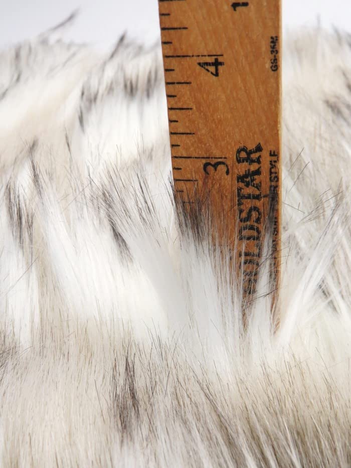 Winter Section Fox Animal Faux Fur / Sold By The Yard - Image 2