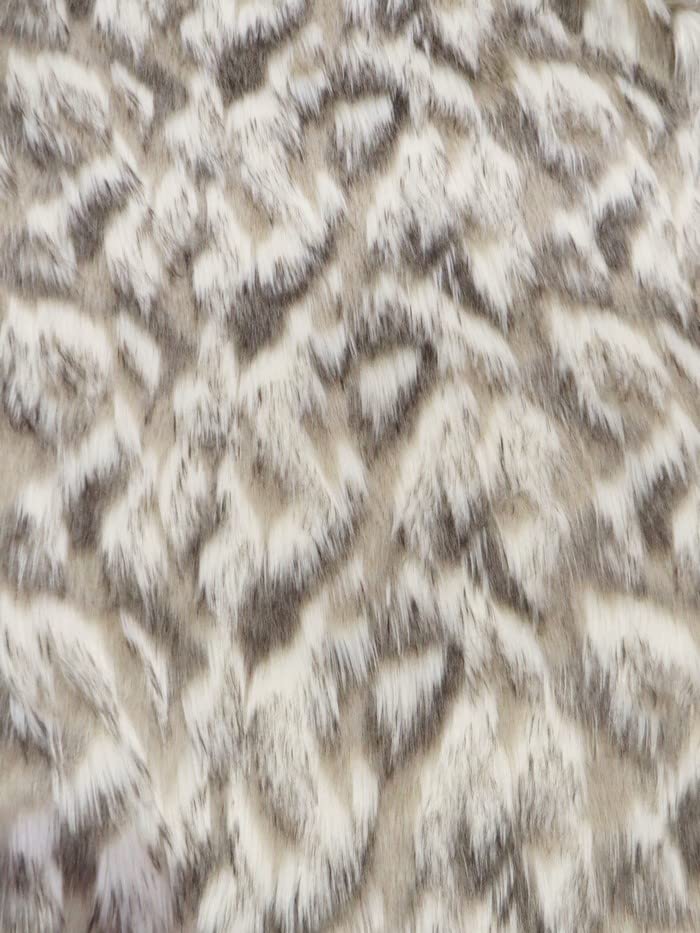 Winter Section Fox Animal Faux Fur / Sold By The Yard - Image 3