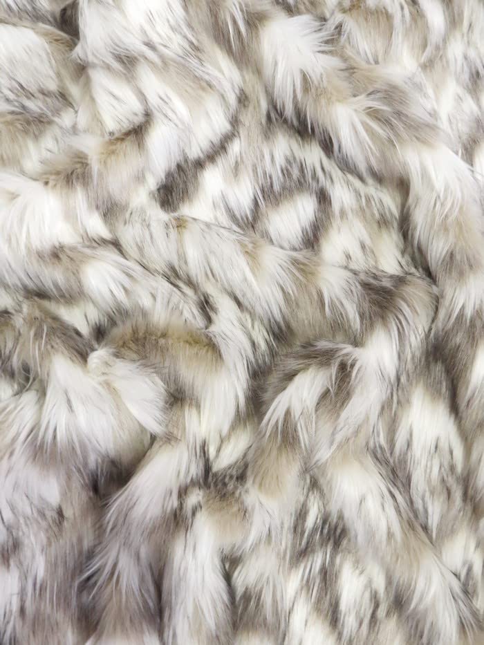 Winter Section Fox Animal Faux Fur / Sold By The Yard - Image 5